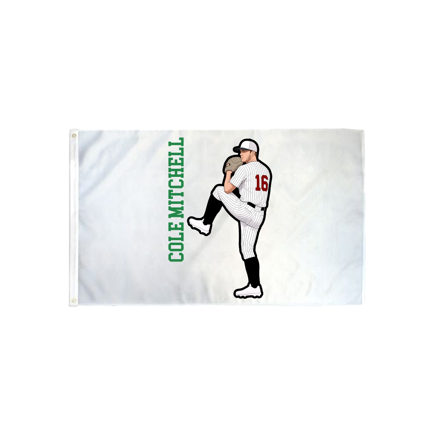 3x5 Flag — Name Vertical in Classic