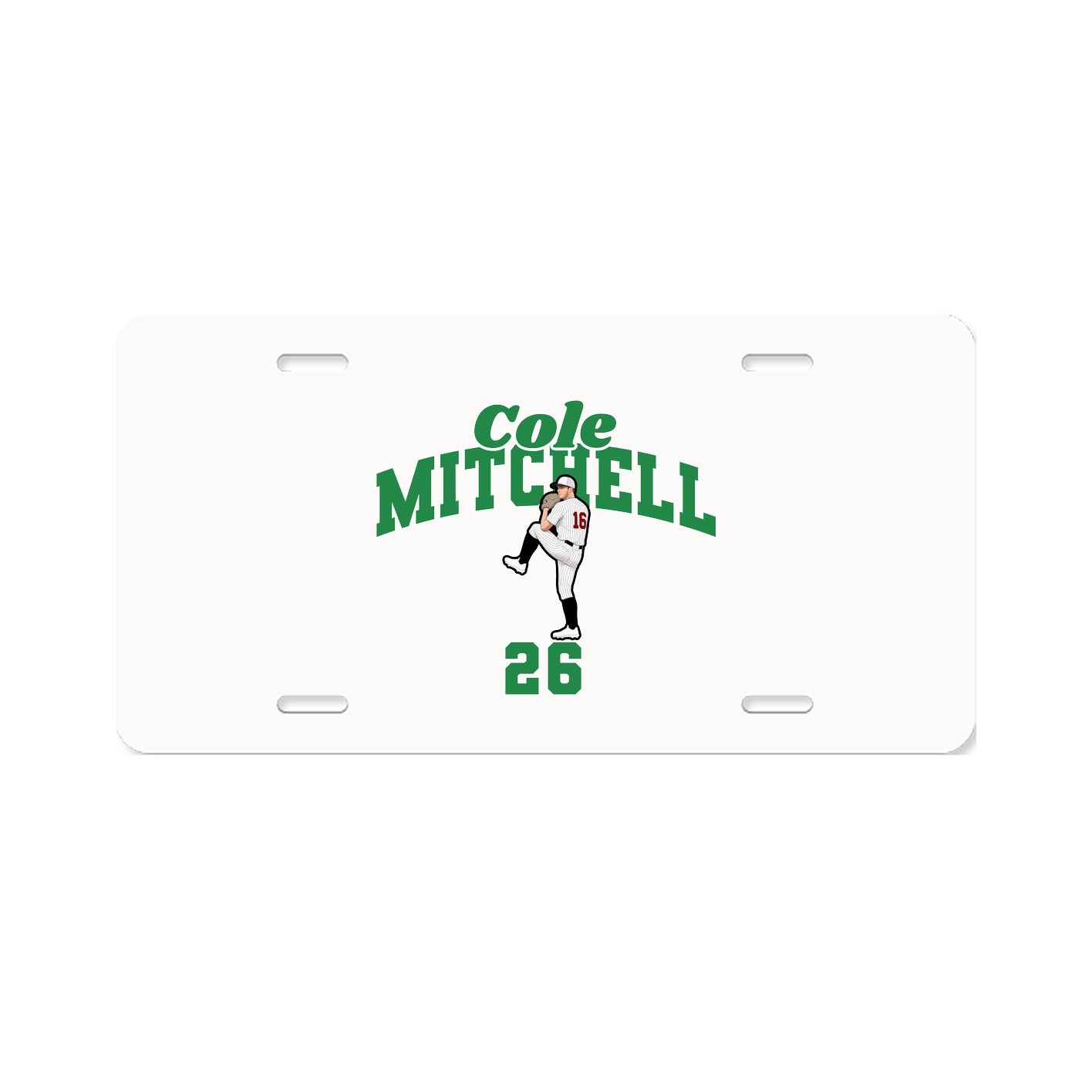 License Plate — Signature Arch in Classic