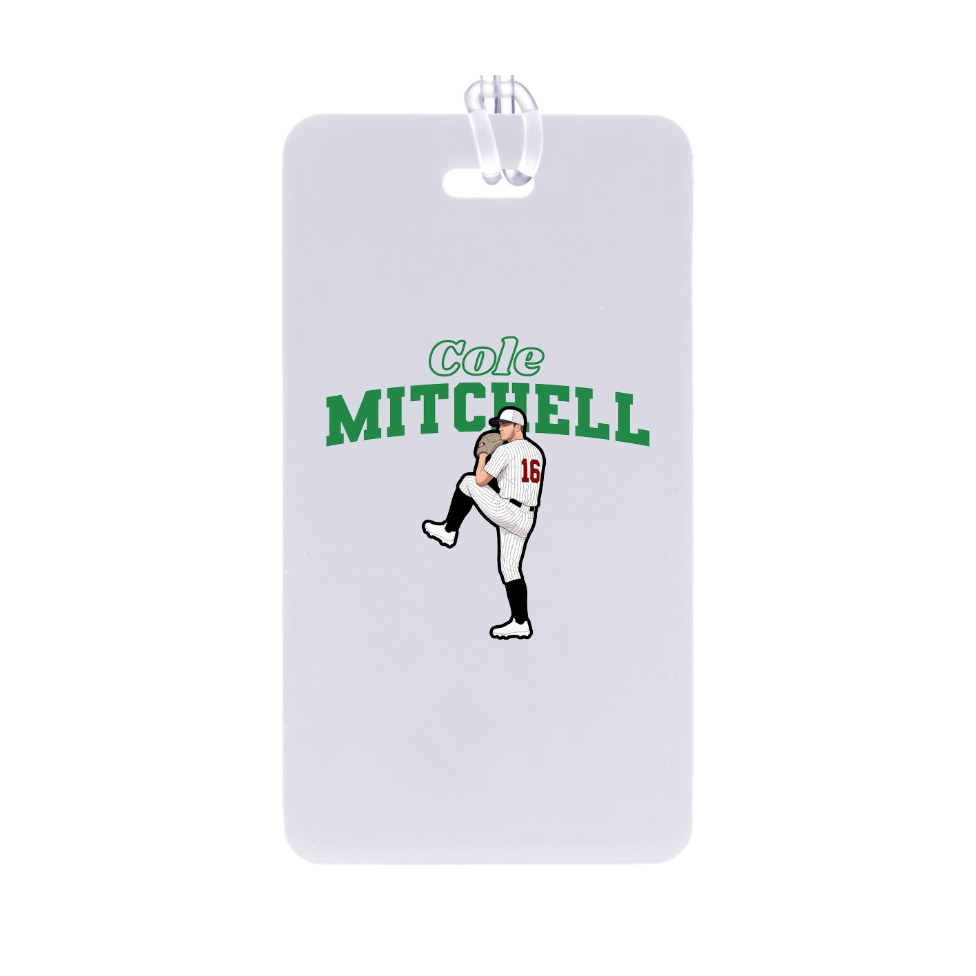 Bag Tag — Name Arch in Classic