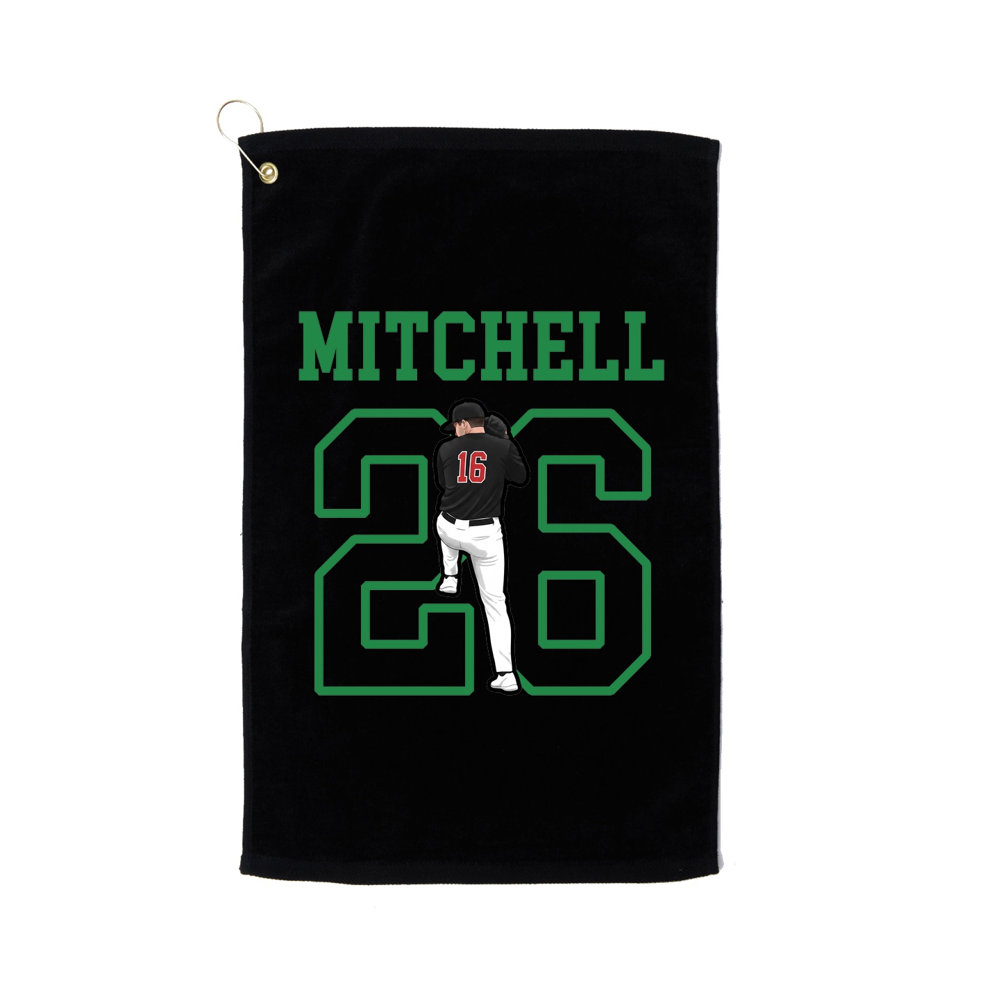 Golf Towel — Shirsey in Black