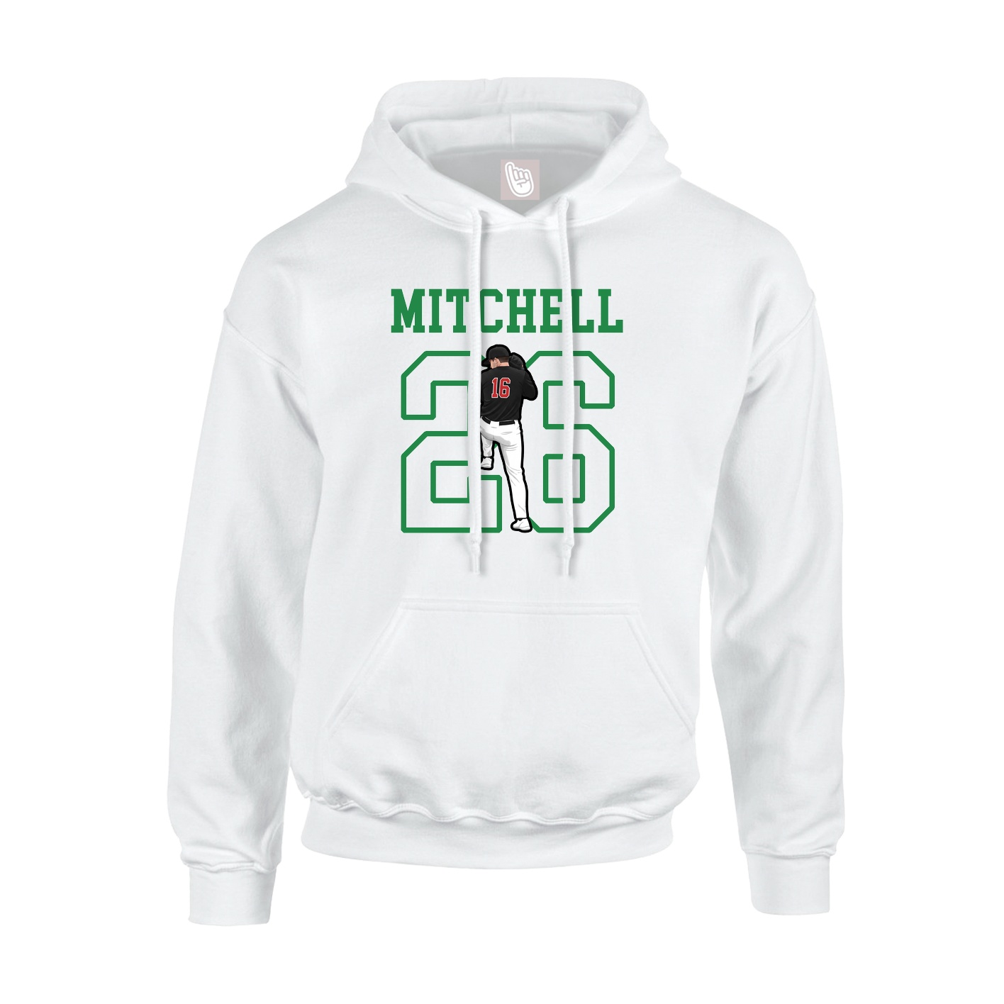 Youth Hoodie — Shirsey in White