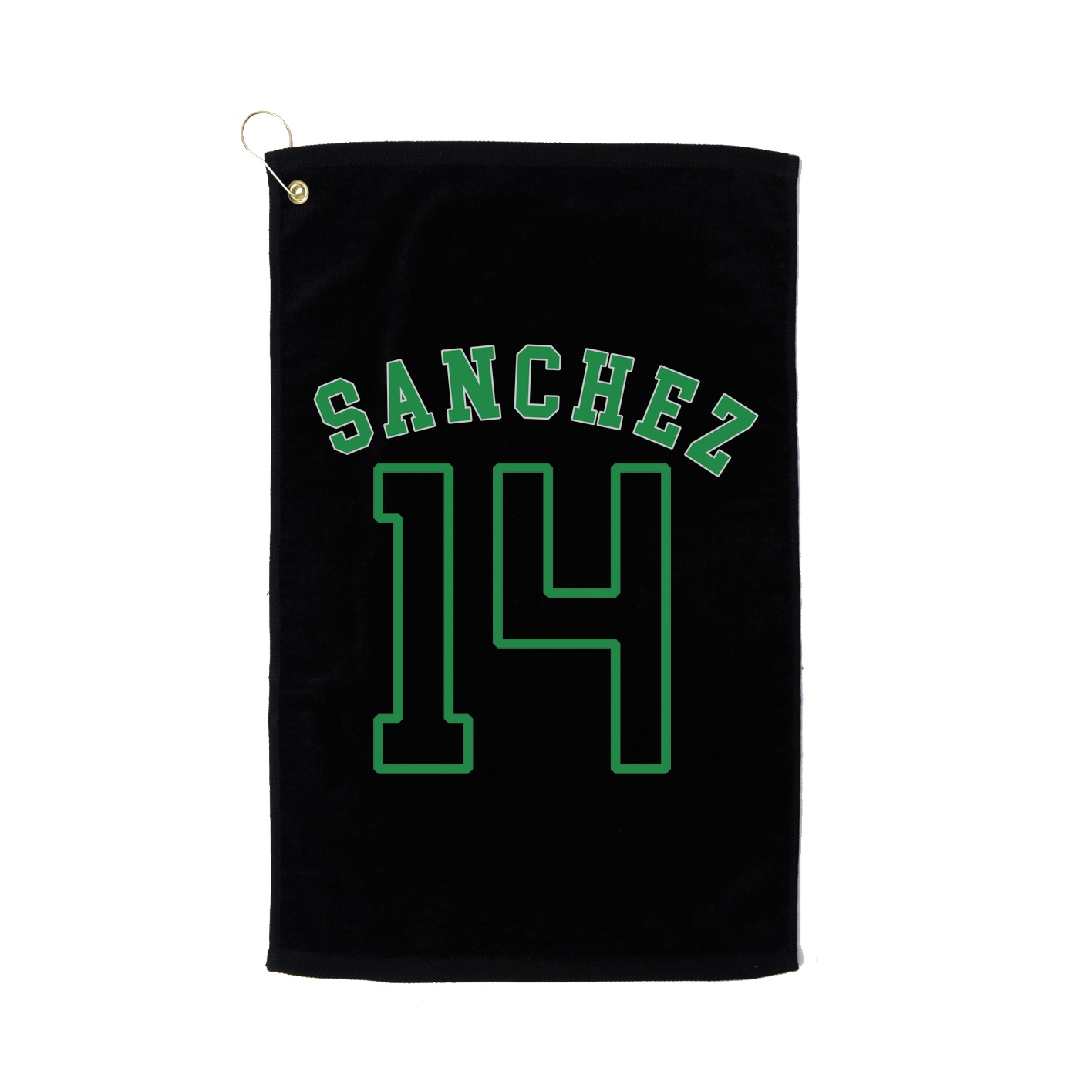 Golf Towel — Shirsey Arch in Black