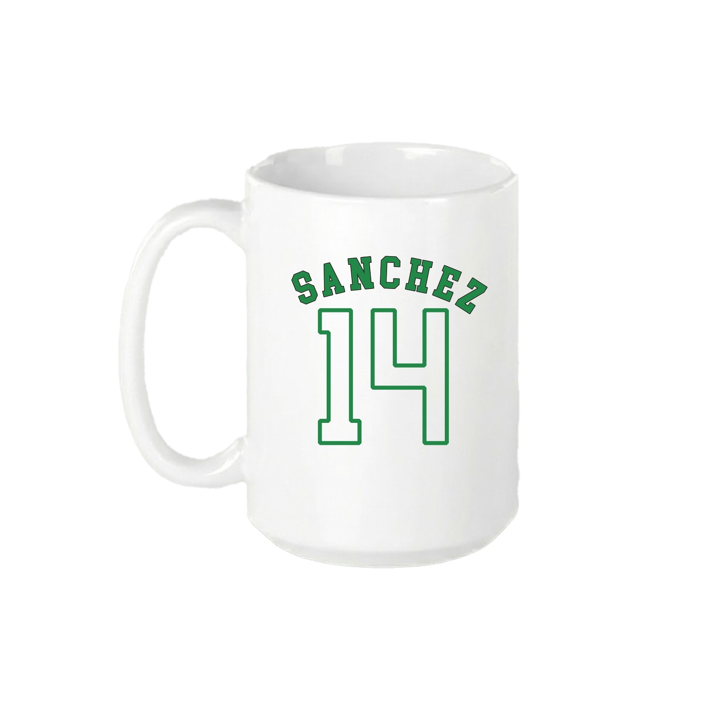 15oz Coffee Mug — Shirsey Arch in White