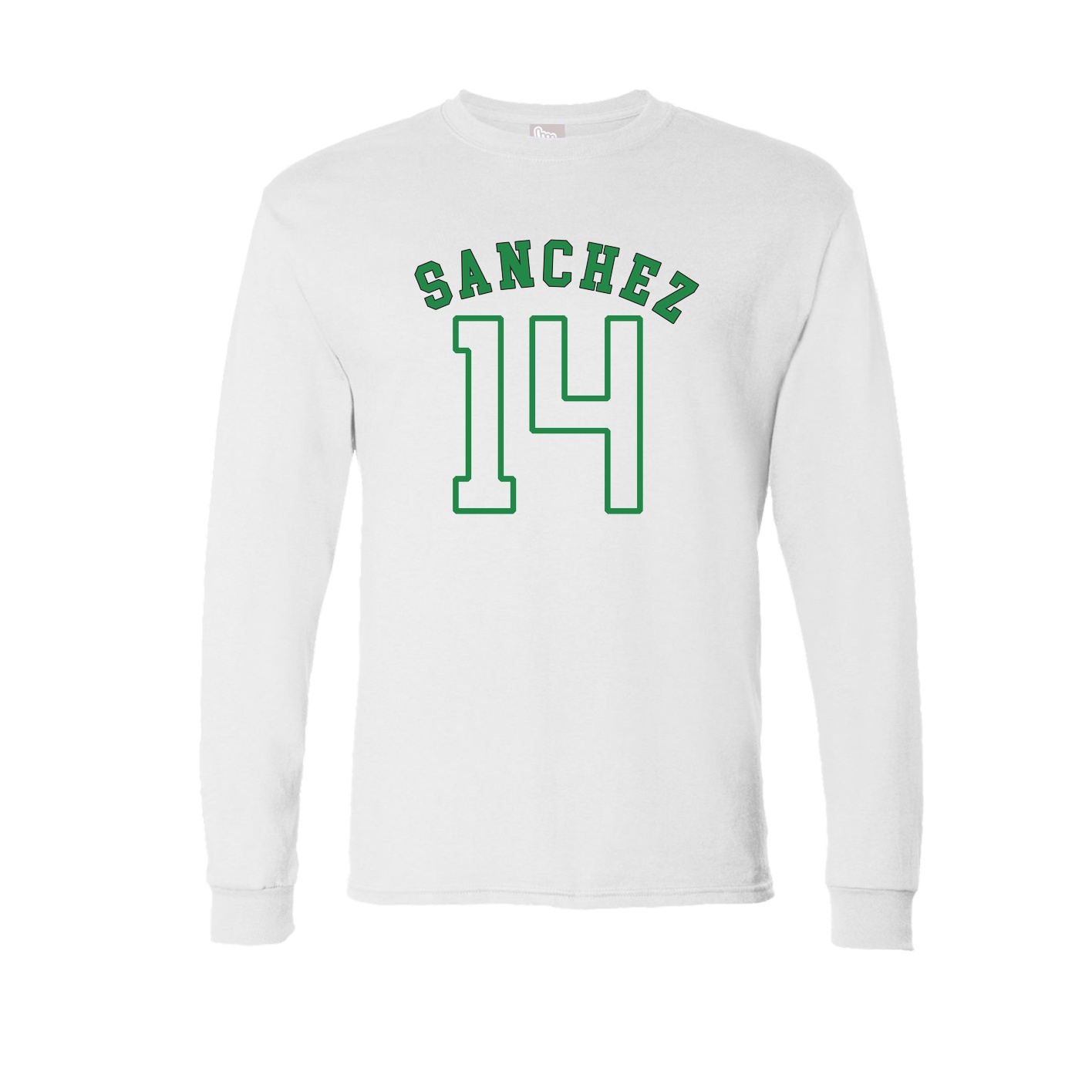Long Sleeve Tee — Shirsey Arch in White