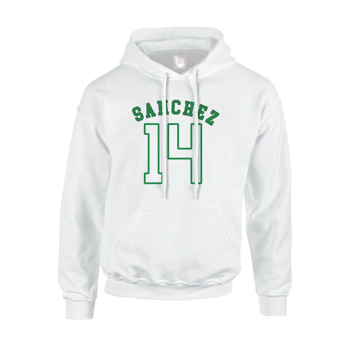 Hoodie — Shirsey Arch in White