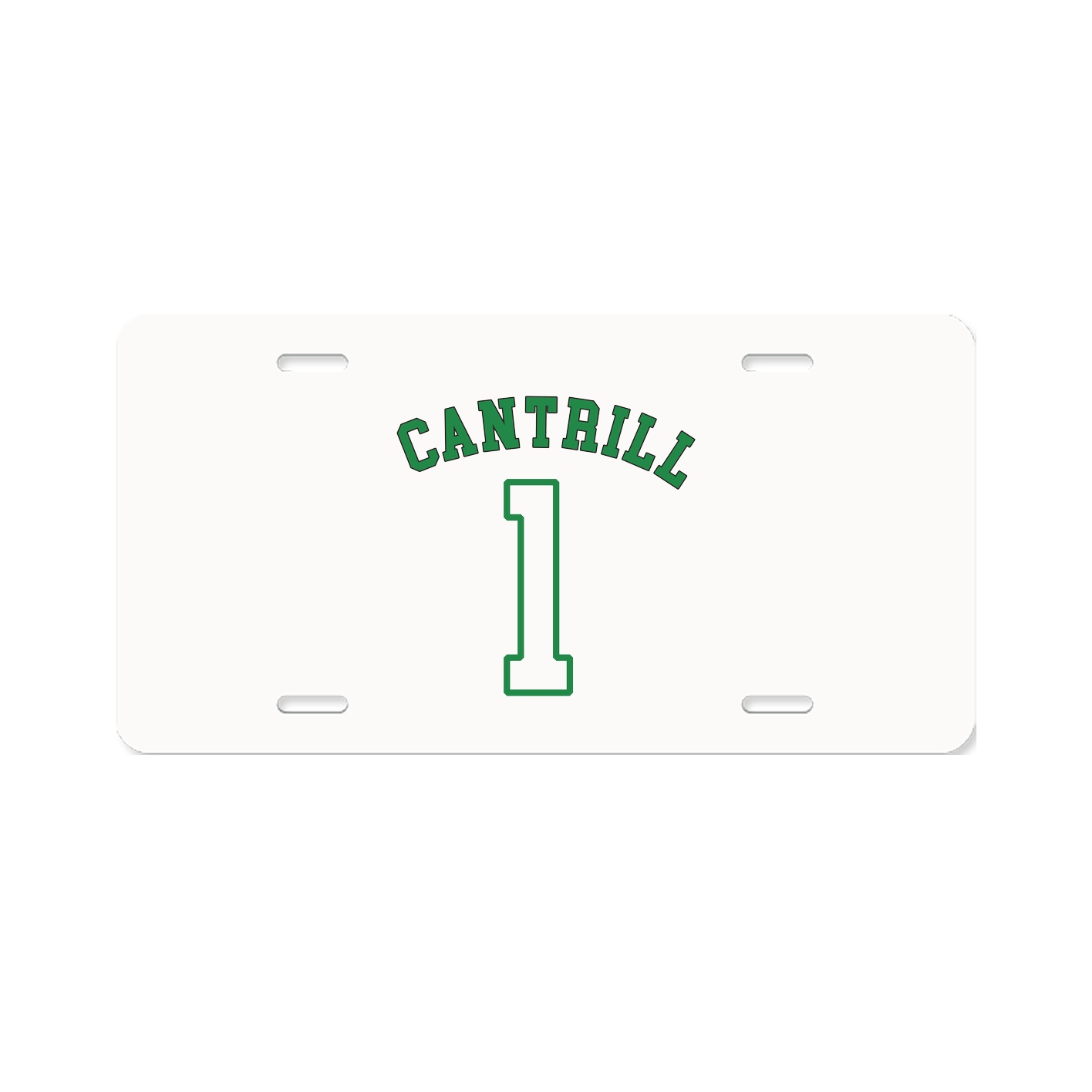 License Plate — Shirsey Arch in Classic