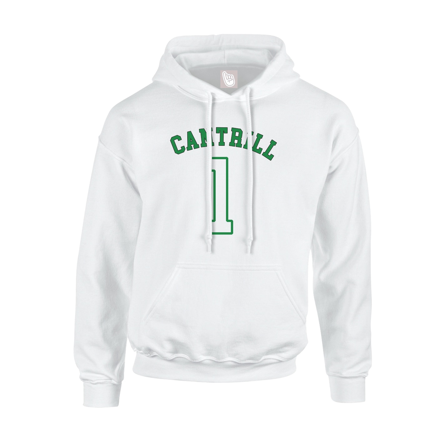 Hoodie — Shirsey Arch in White