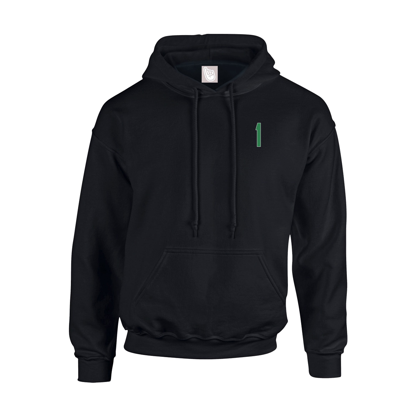 Youth Hoodie — Front Shirsy in Black