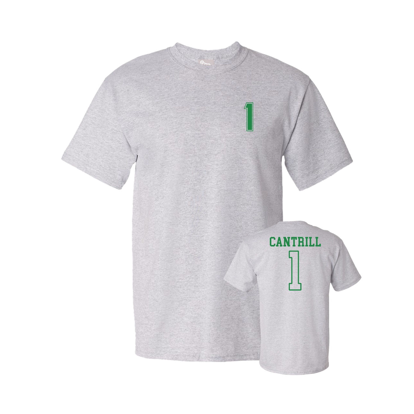 Tee — Chest Back in Grey
