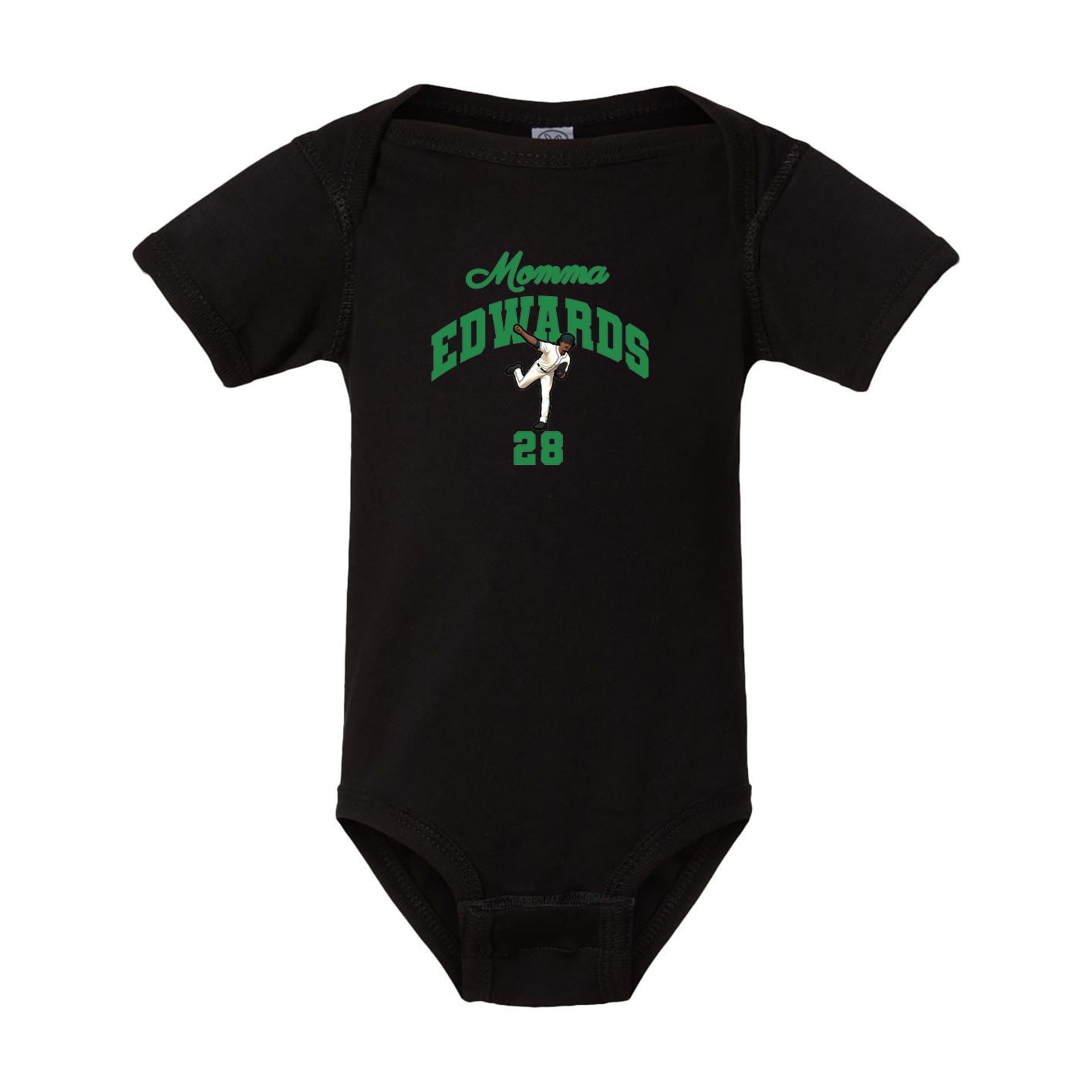 Baby Onesie — Mothers Day Arch in Black