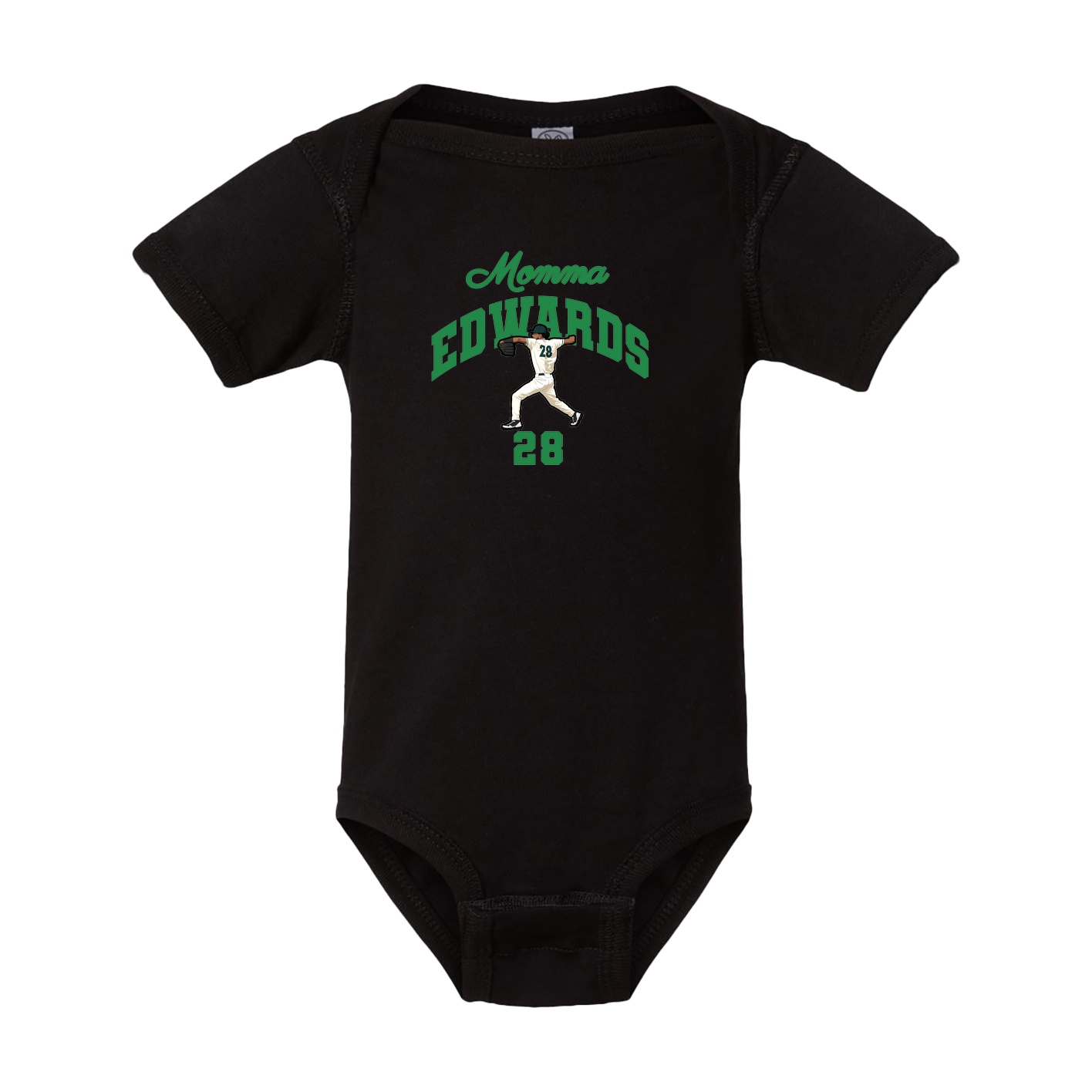 Baby Onesie — Mothers Day Arch in Black