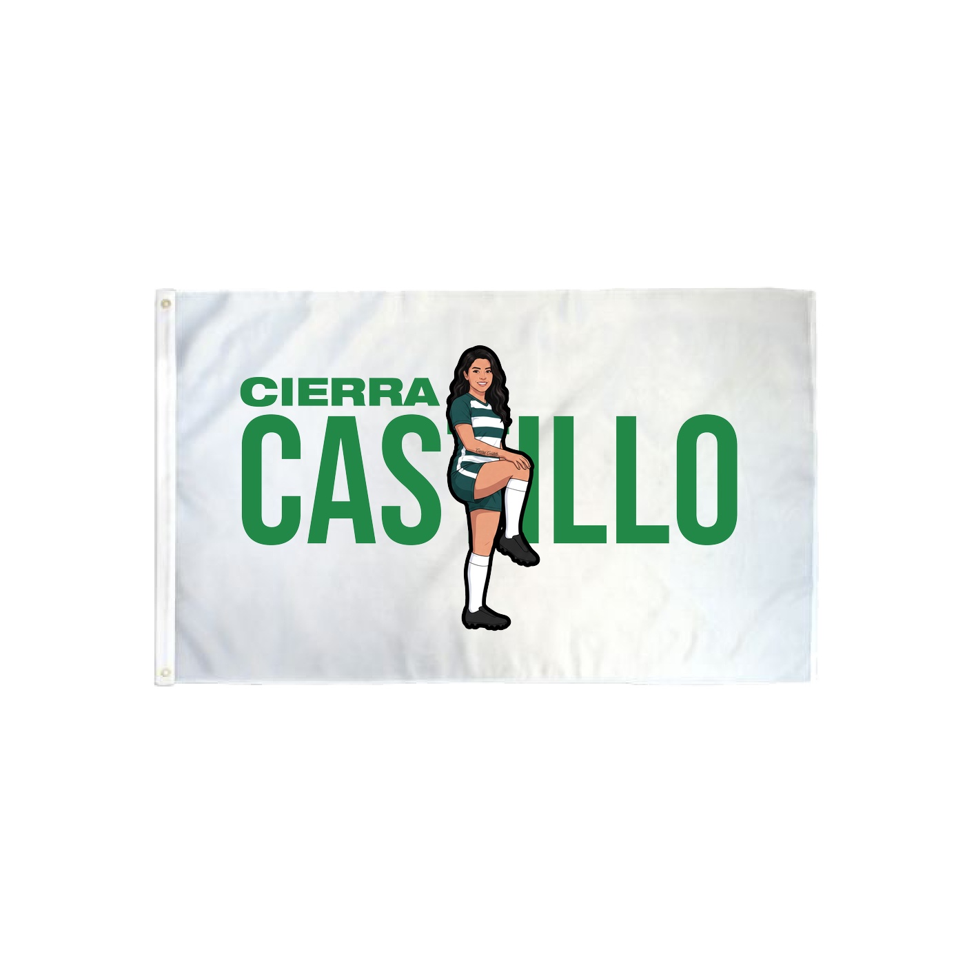 3x5 Flag — Player Name in Classic