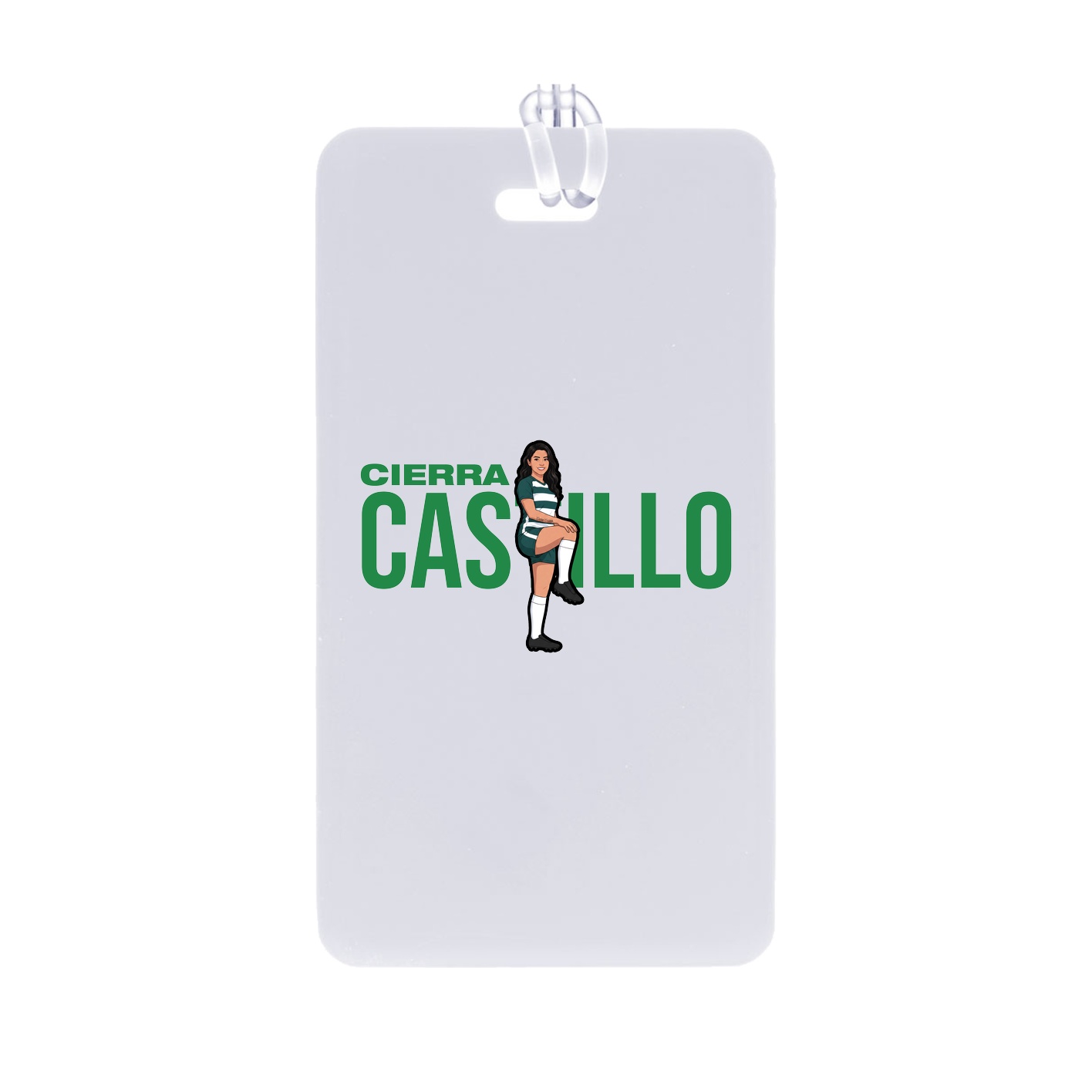 Bag Tag — Player Name in Classic