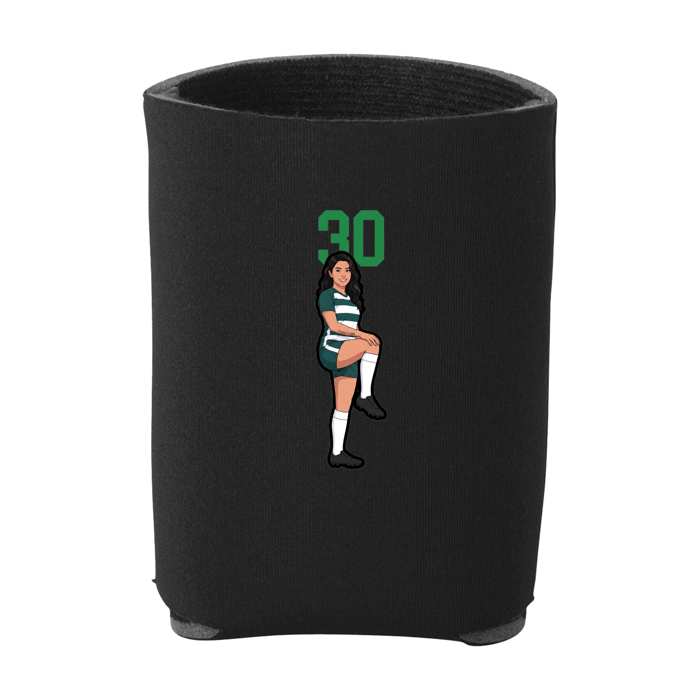 Can Holder — Number Top in Black