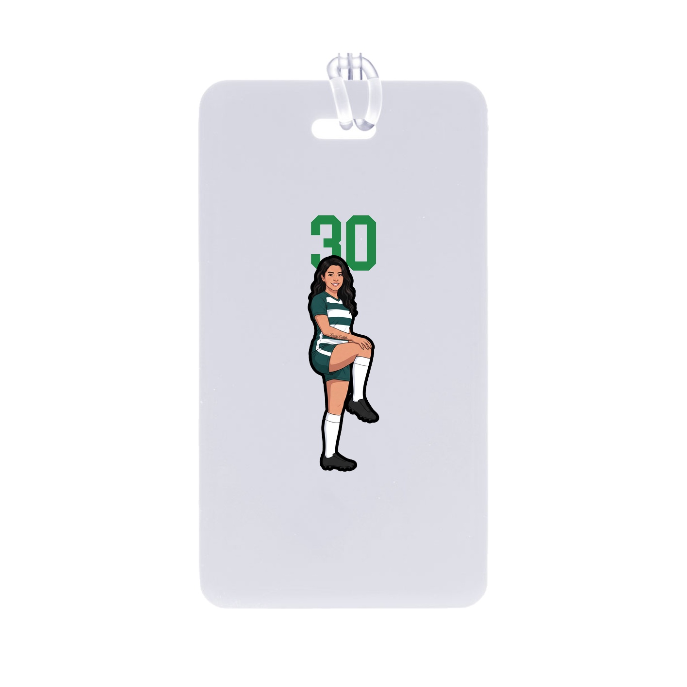 Bag Tag — Number Top in Classic