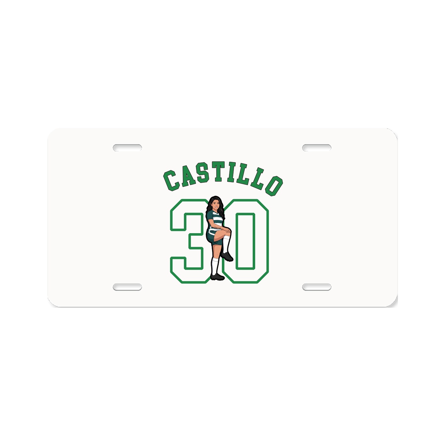 License Plate — Shirsey Arch in Classic