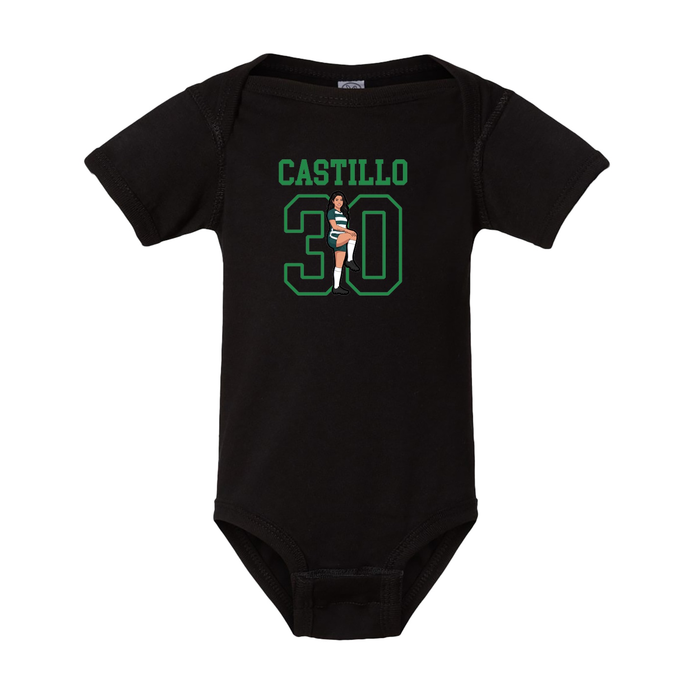 Baby Onesie — Shirsey in Black