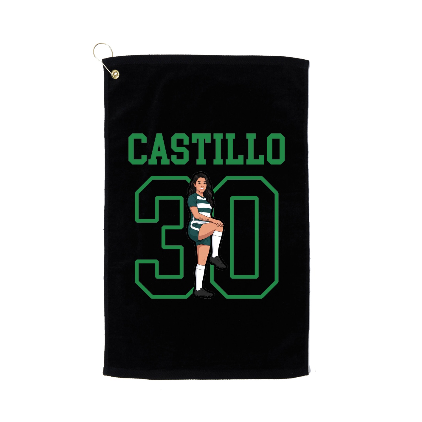 Golf Towel — Shirsey in Black