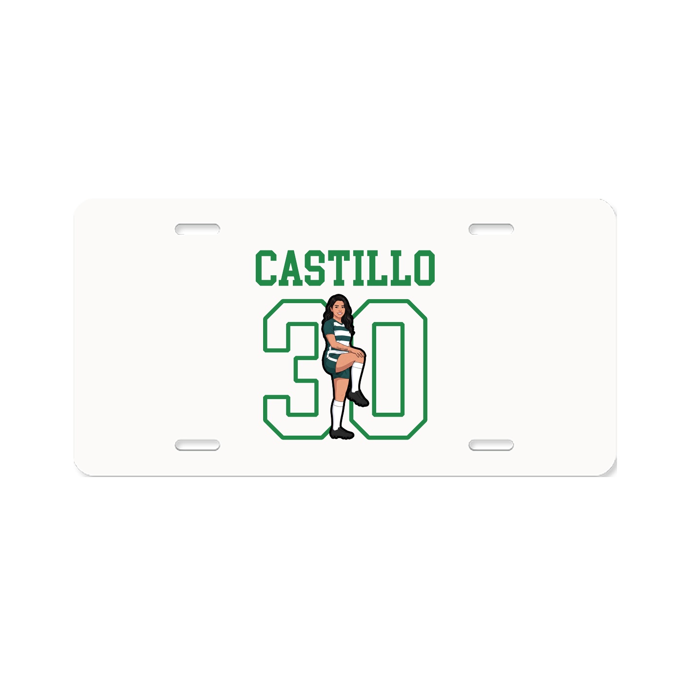 License Plate — Shirsey in Classic