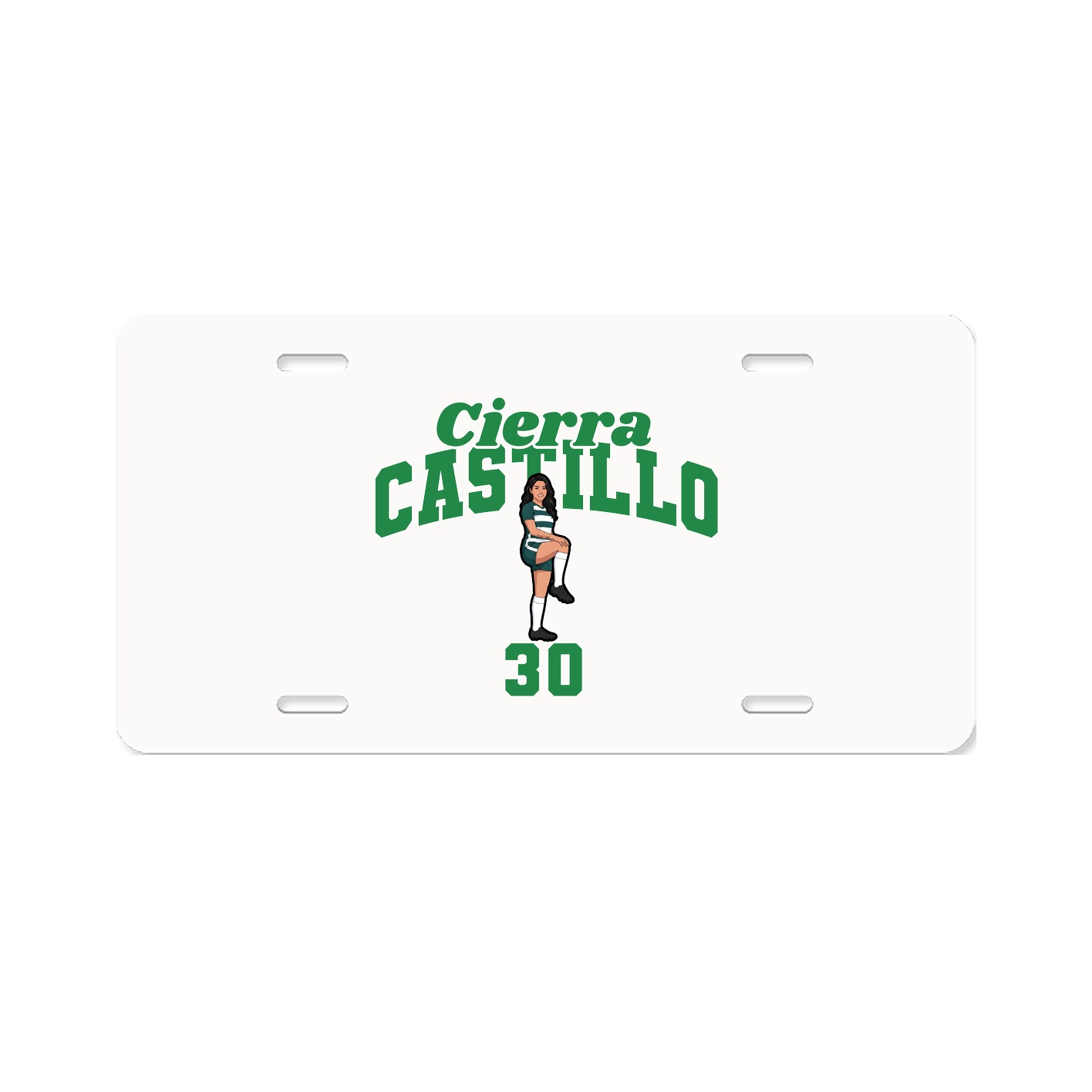 License Plate — Signature Arch in Classic
