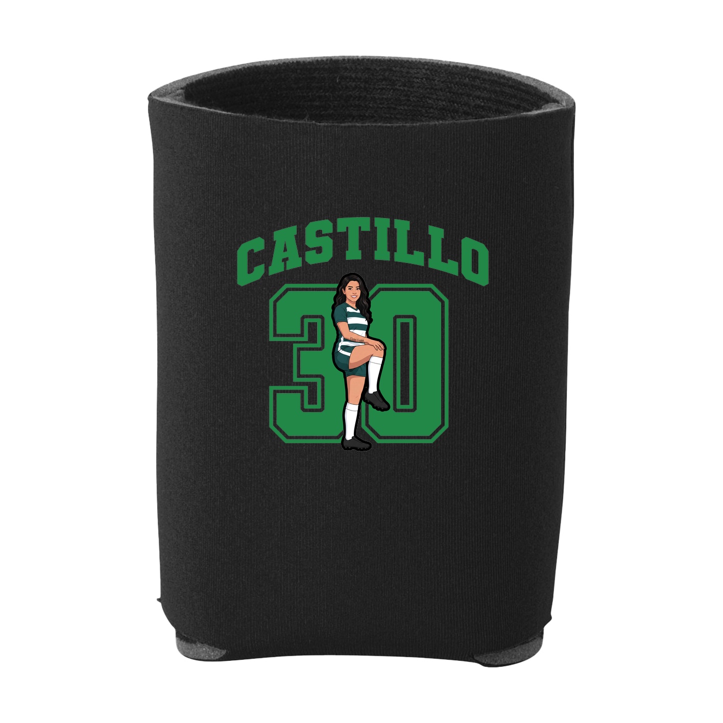 Can Holder — Number in Black