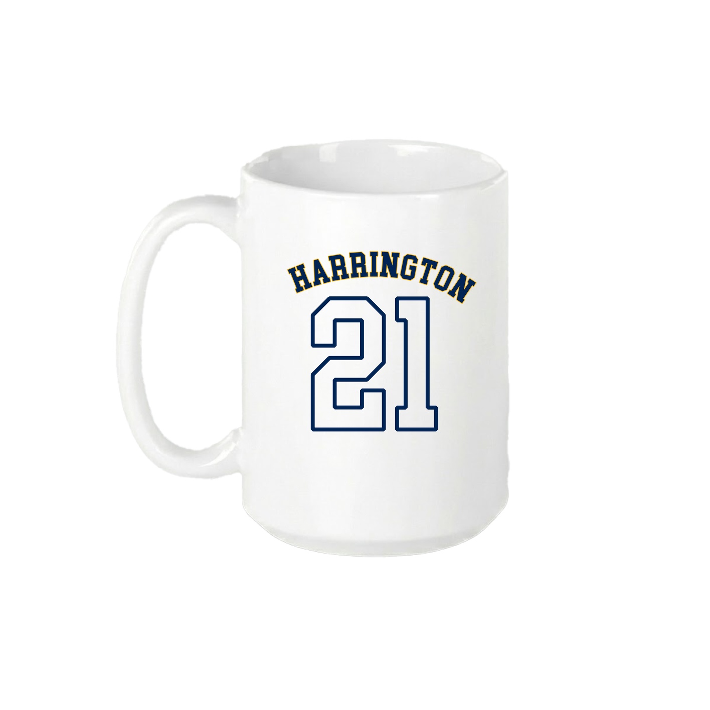 15oz Coffee Mug — Shirsey Arch in White