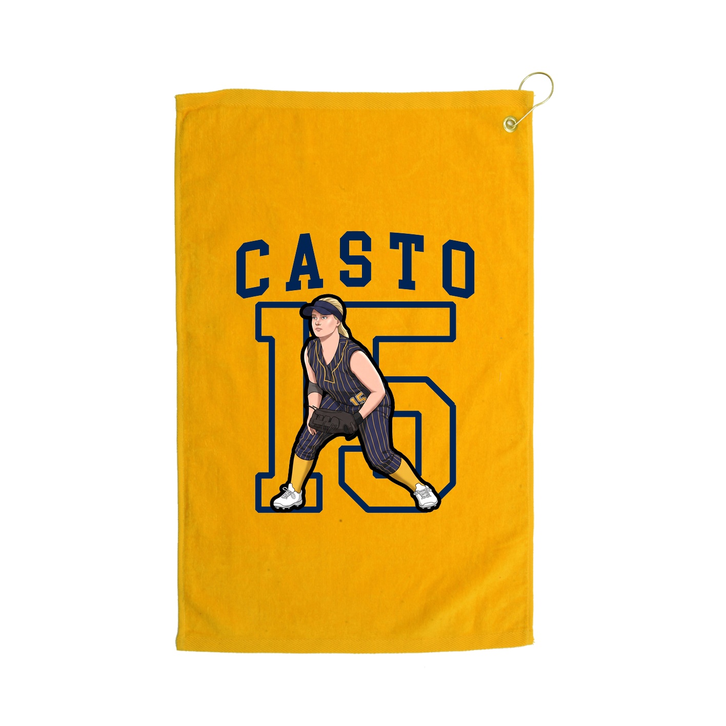 Golf Towel — Shirsey in Gold