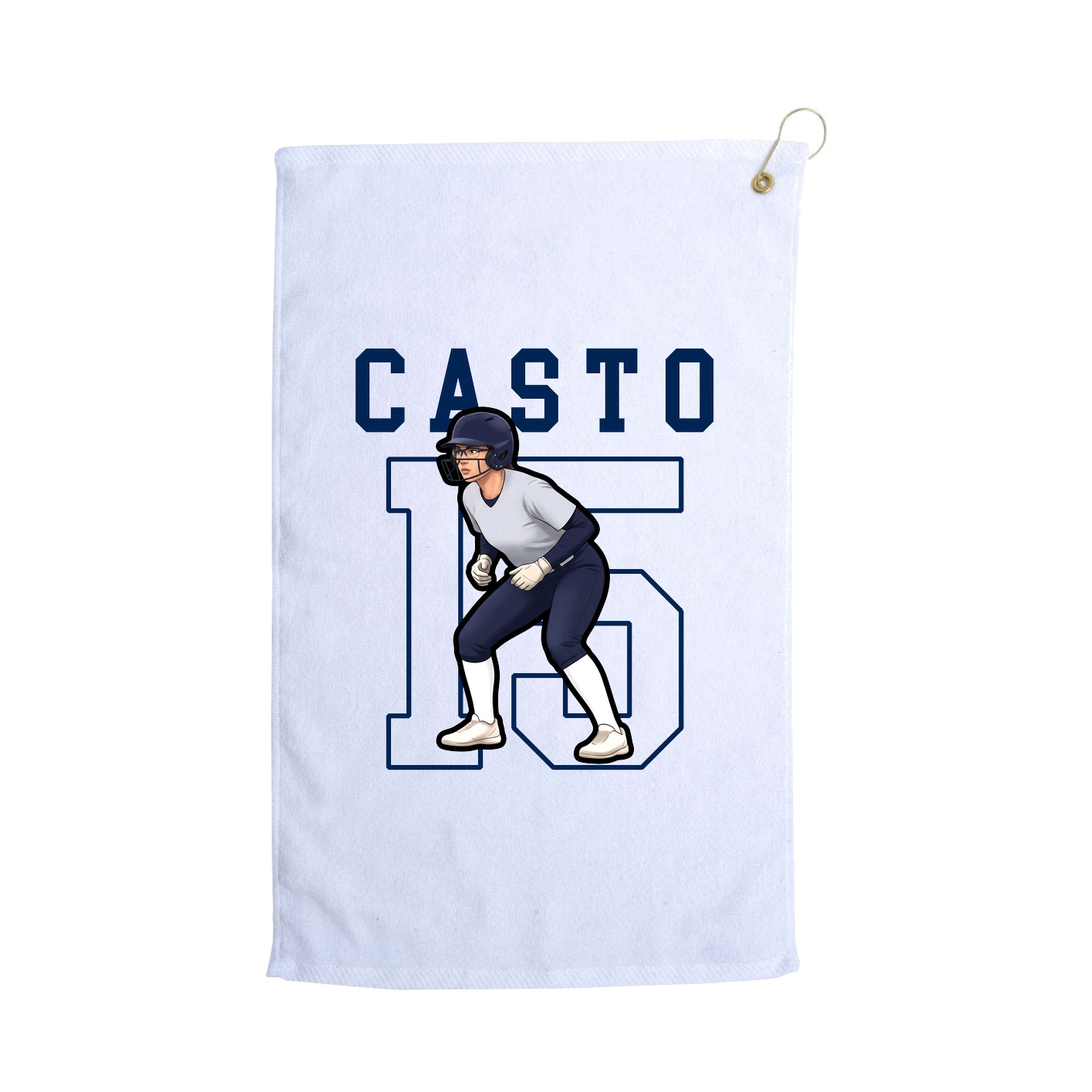 Golf Towel — Shirsey in White