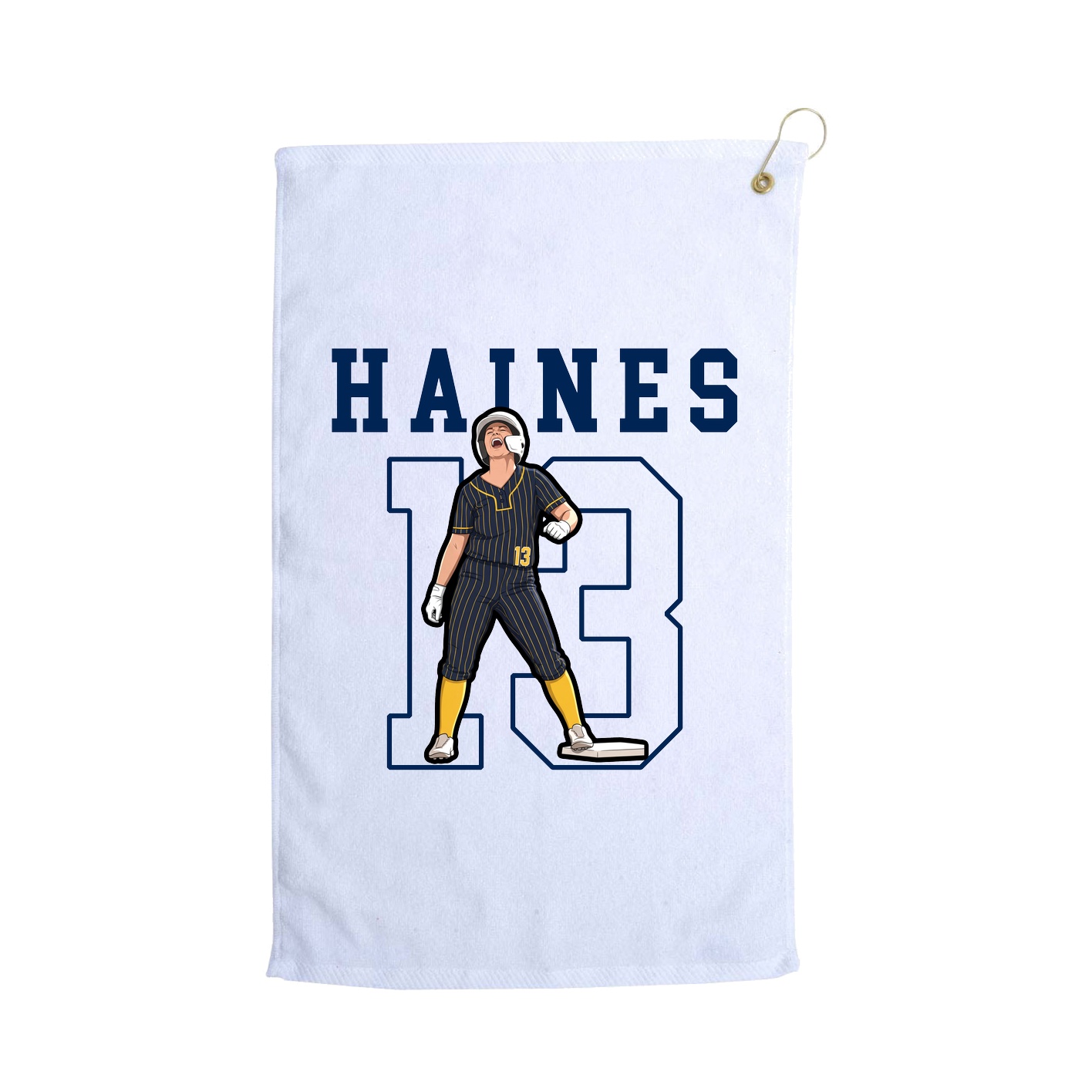 Golf Towel — Shirsey in White