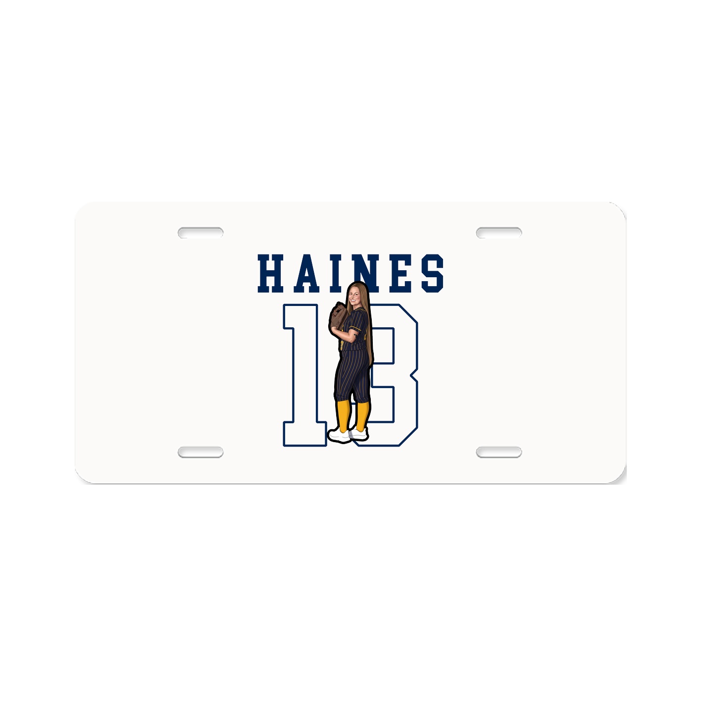 License Plate — Shirsey in Classic