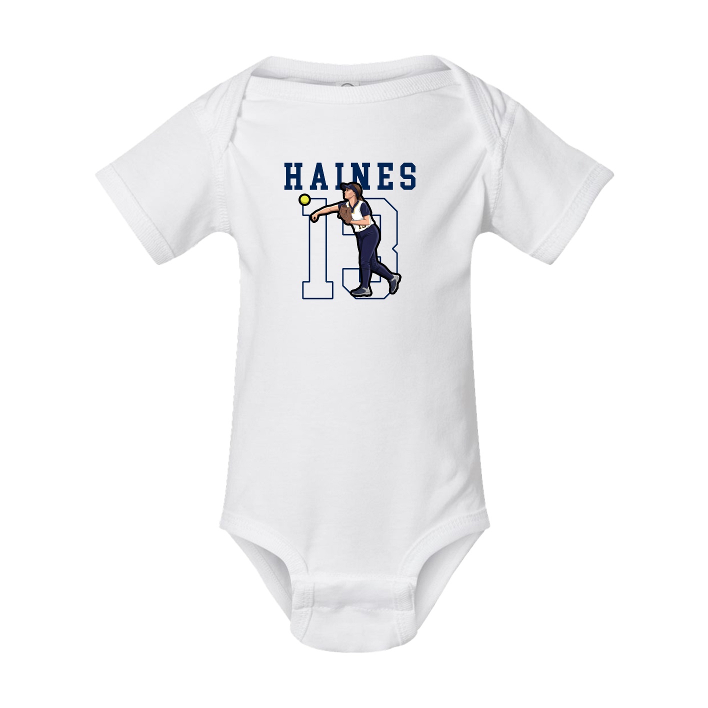Baby Onesie — Shirsey in White