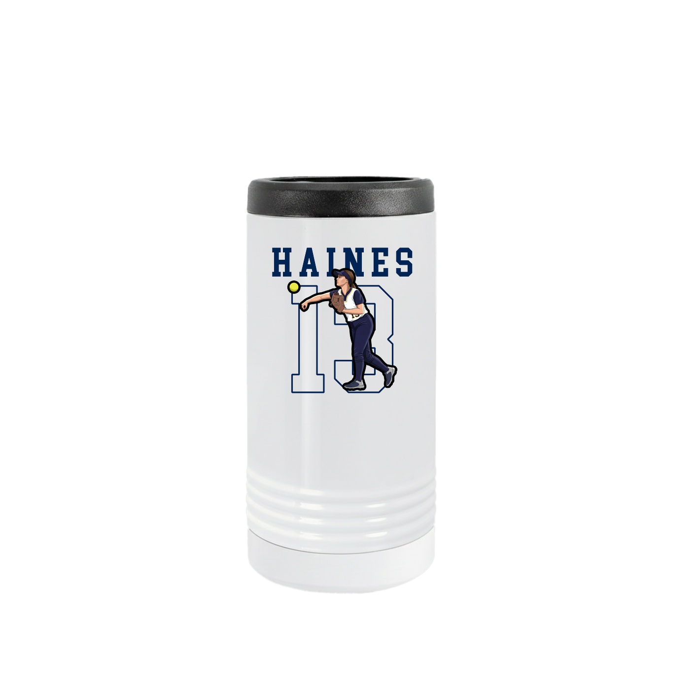 Slim Beverage Holder — Shirsey in White