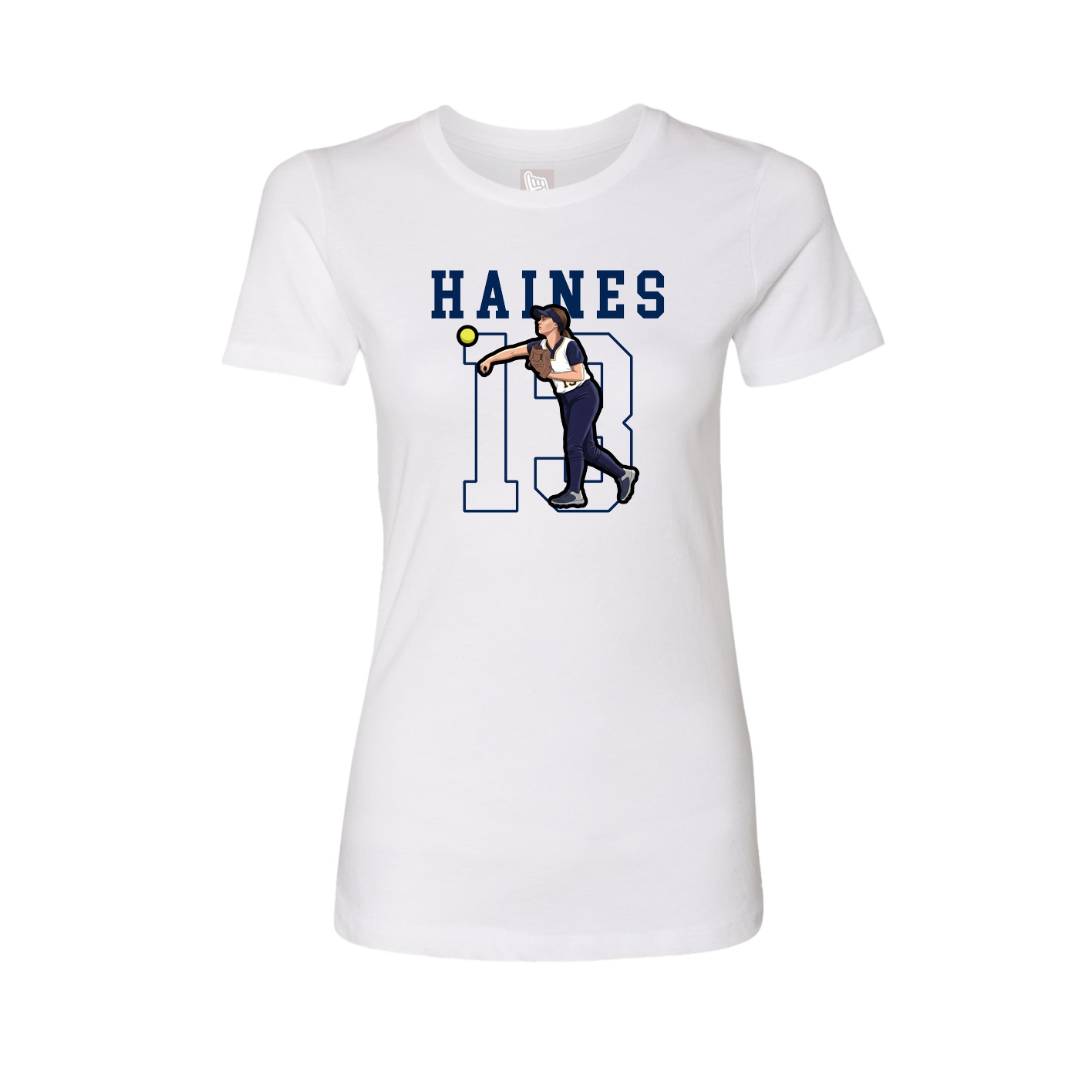 Fitted Women's Tee — Shirsey in White