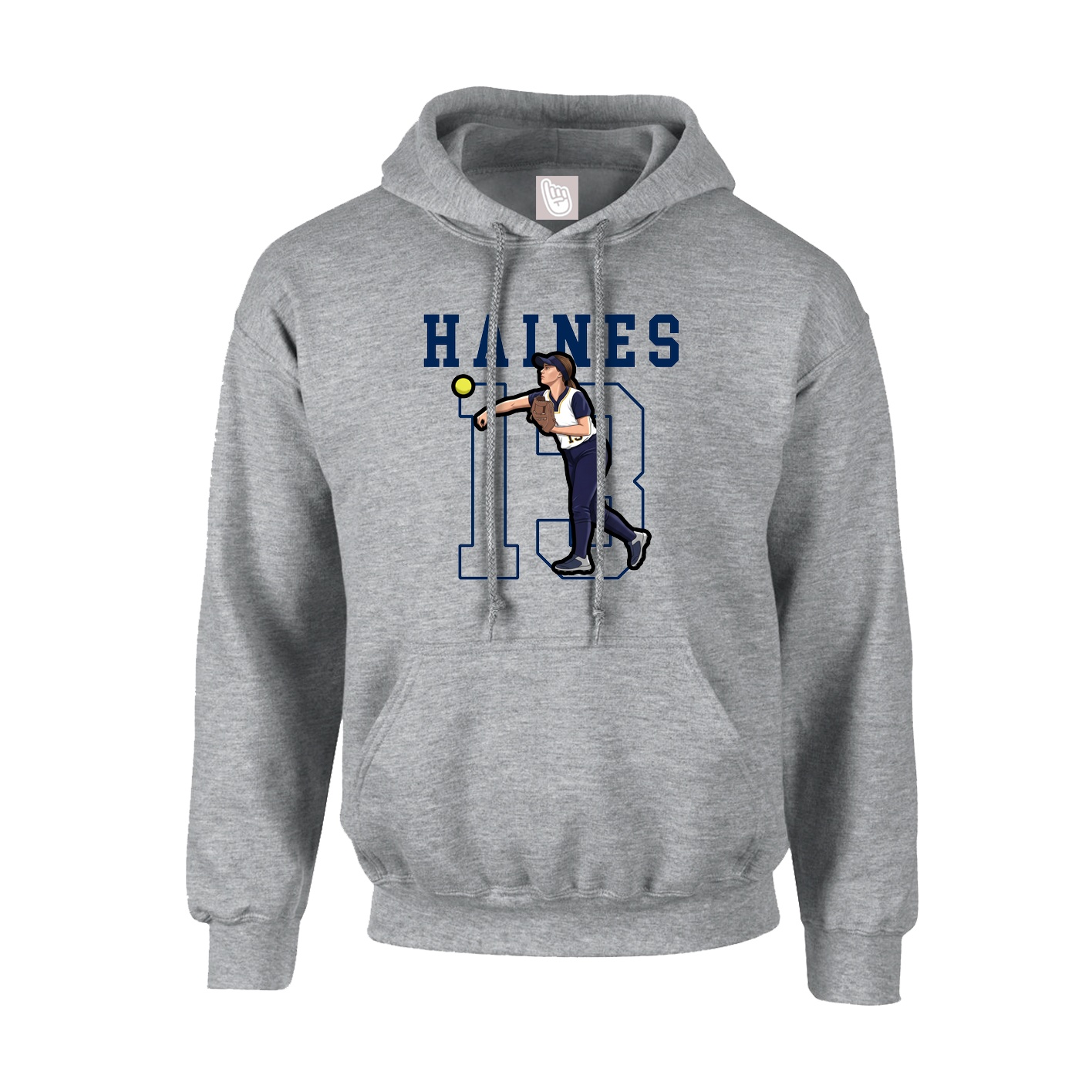 Youth Hoodie — Shirsey in Grey