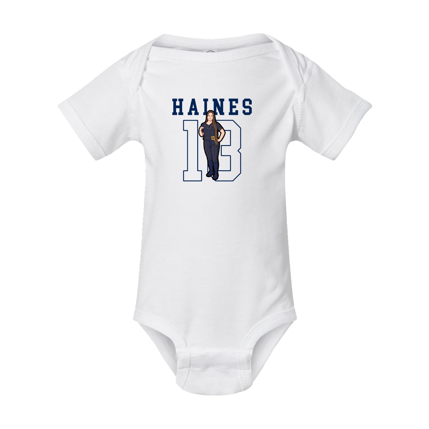 Baby Onesie — Shirsey in White