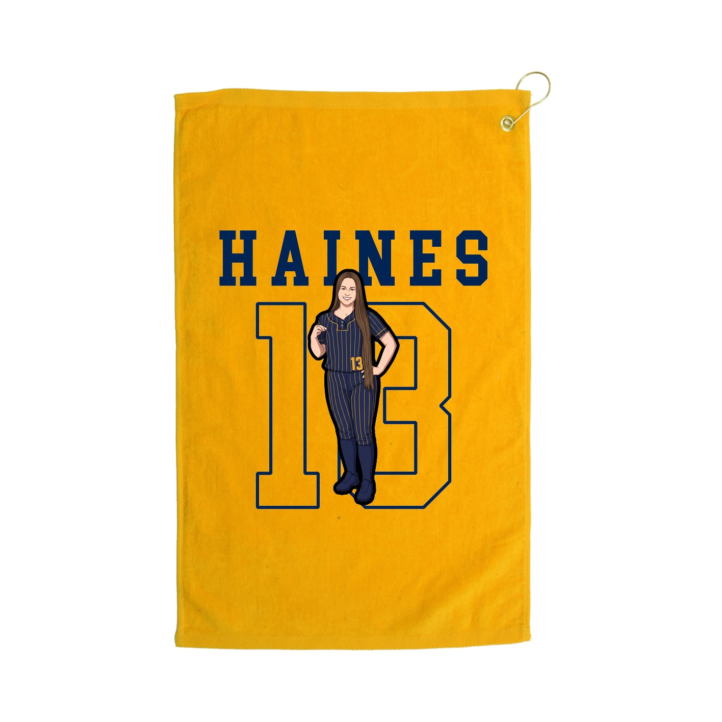 Terry Velour Golf Towel
