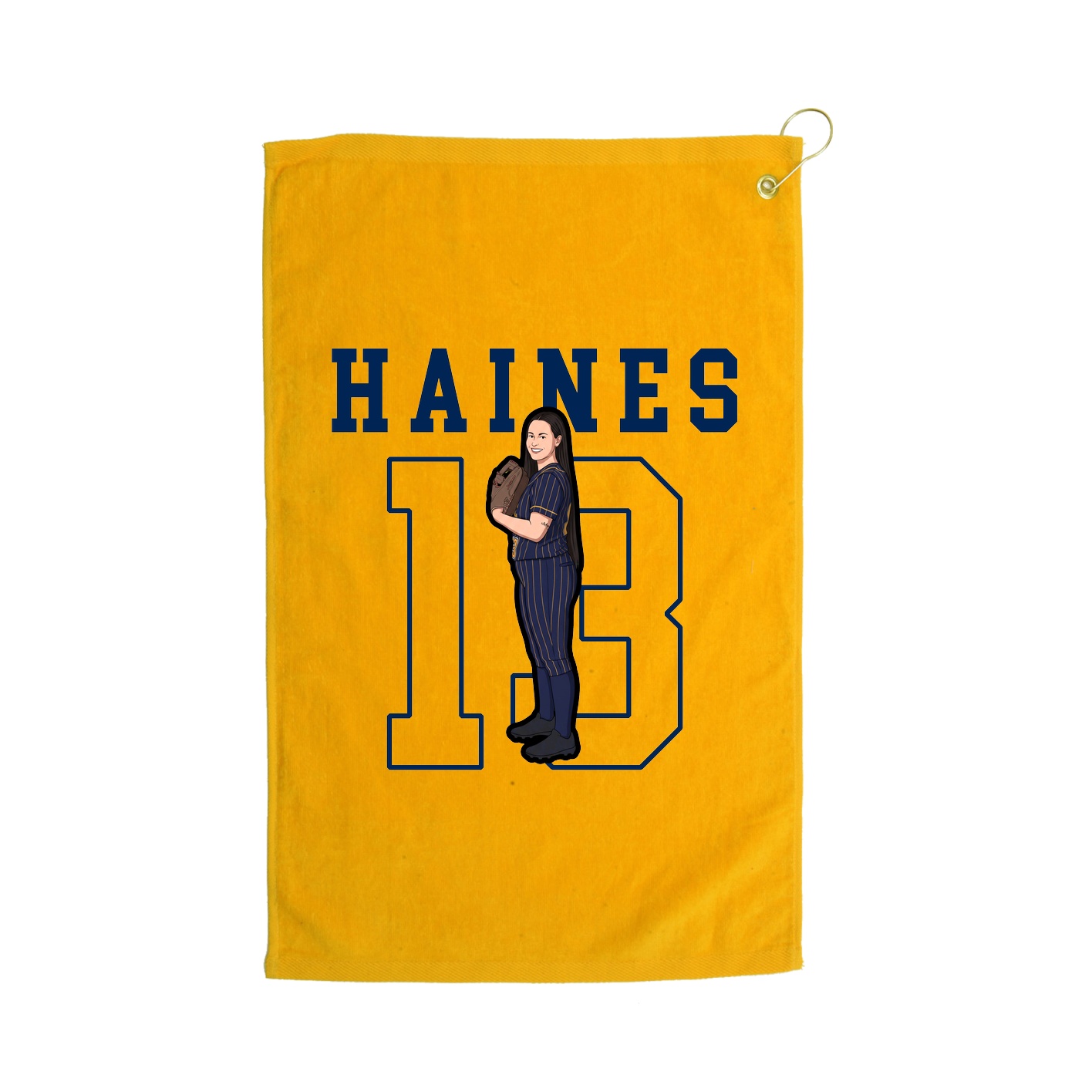 Golf Towel — Shirsey in Gold