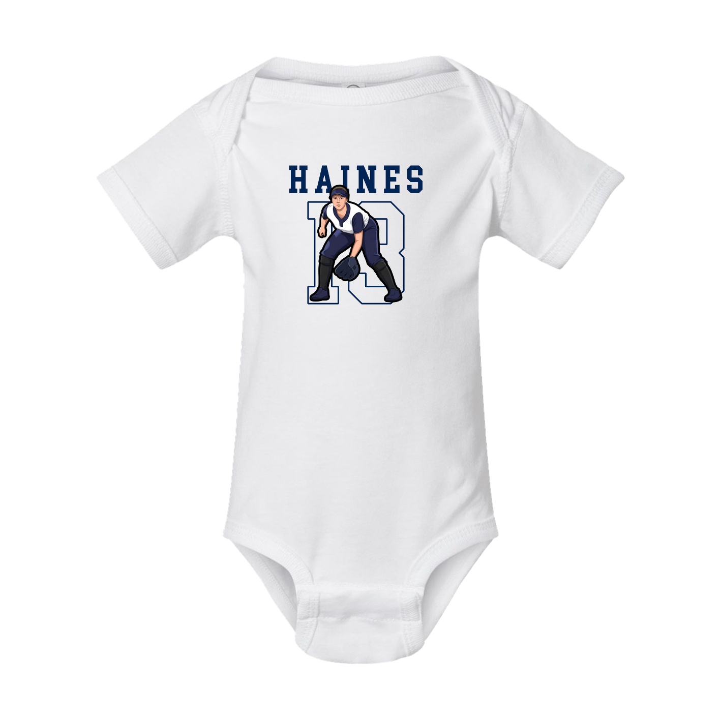 Baby Onesie — Shirsey in White