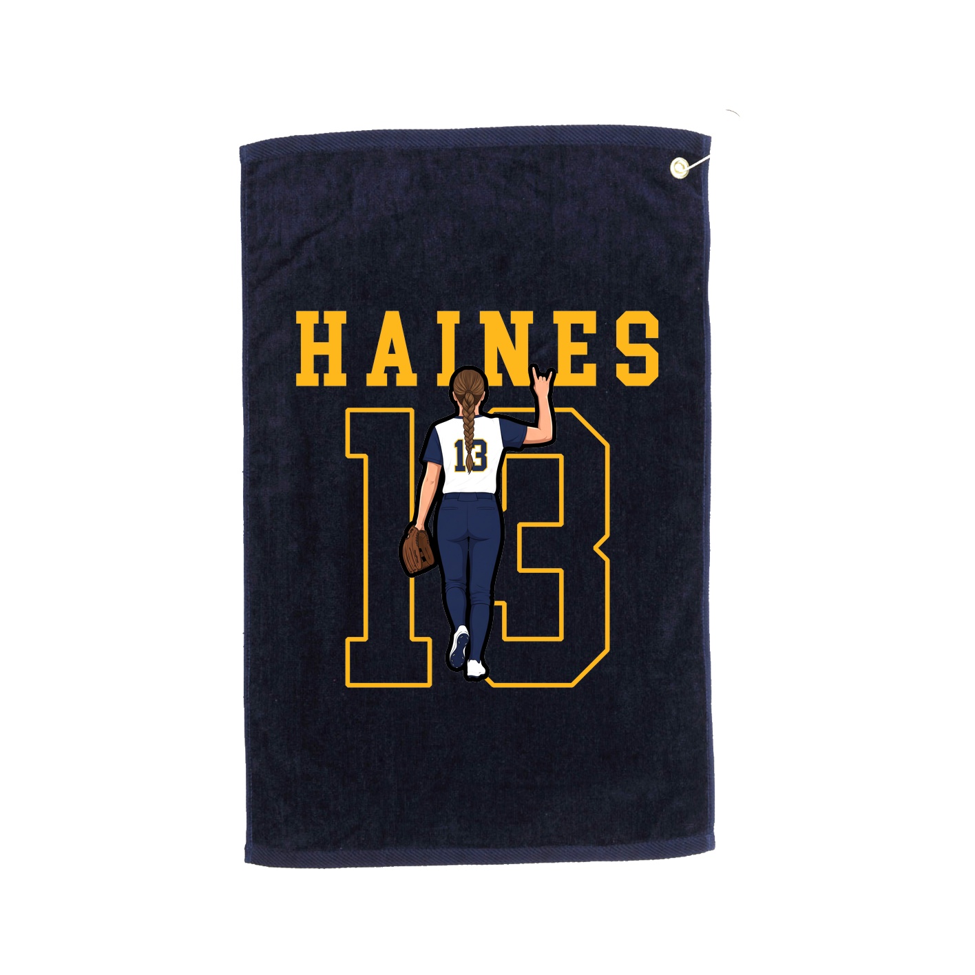 Golf Towel — Shirsey in Navy