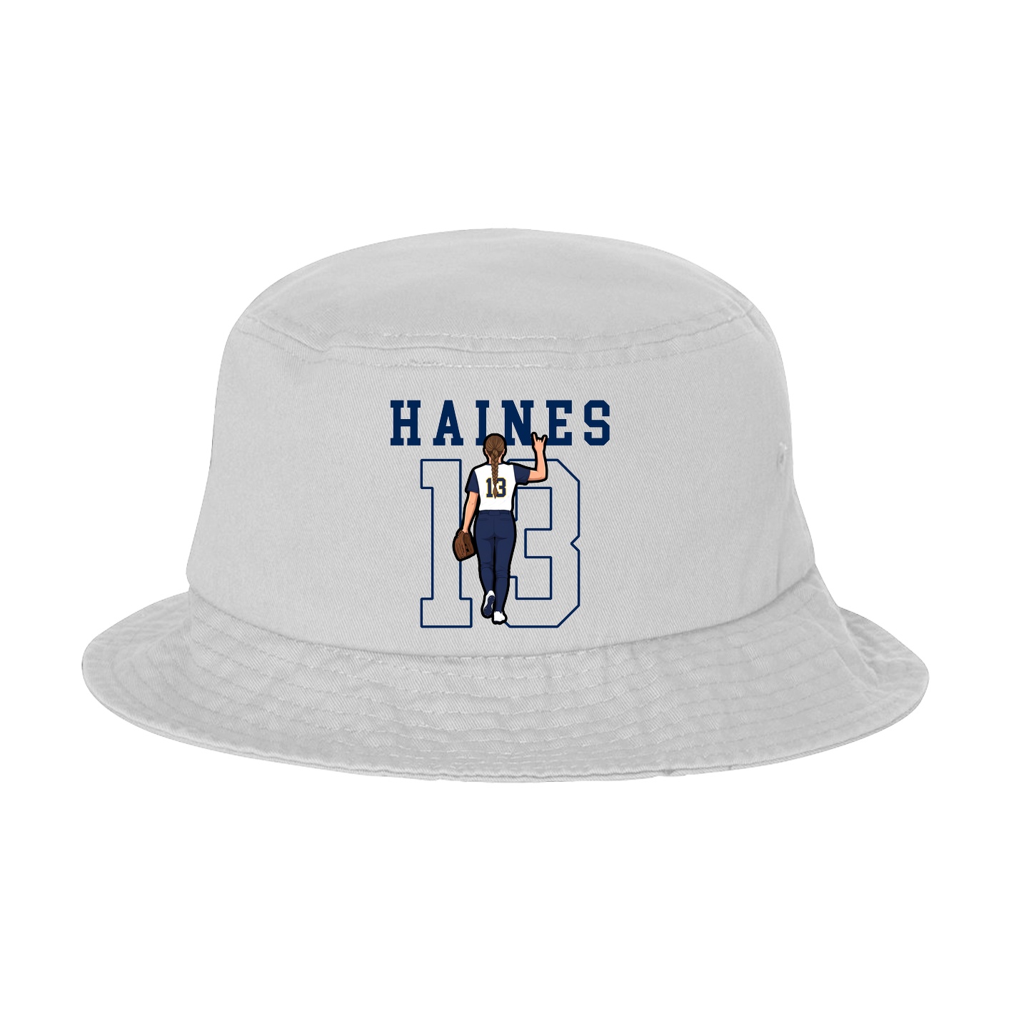 Bucket Cap — Shirsey in White