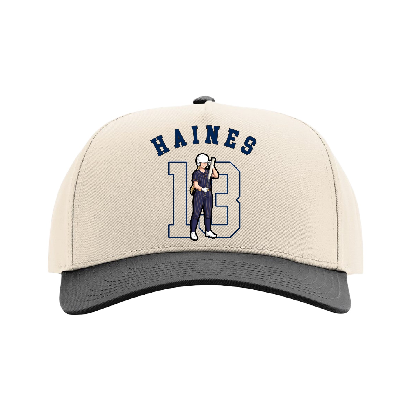 Full Fabric Five-Panel Champ Cap