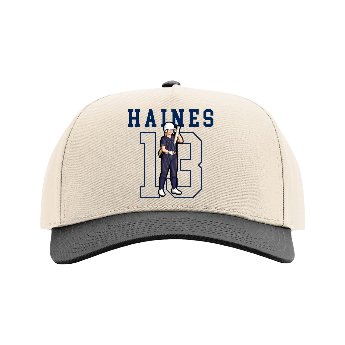 Full Fabric Five-Panel Champ Cap