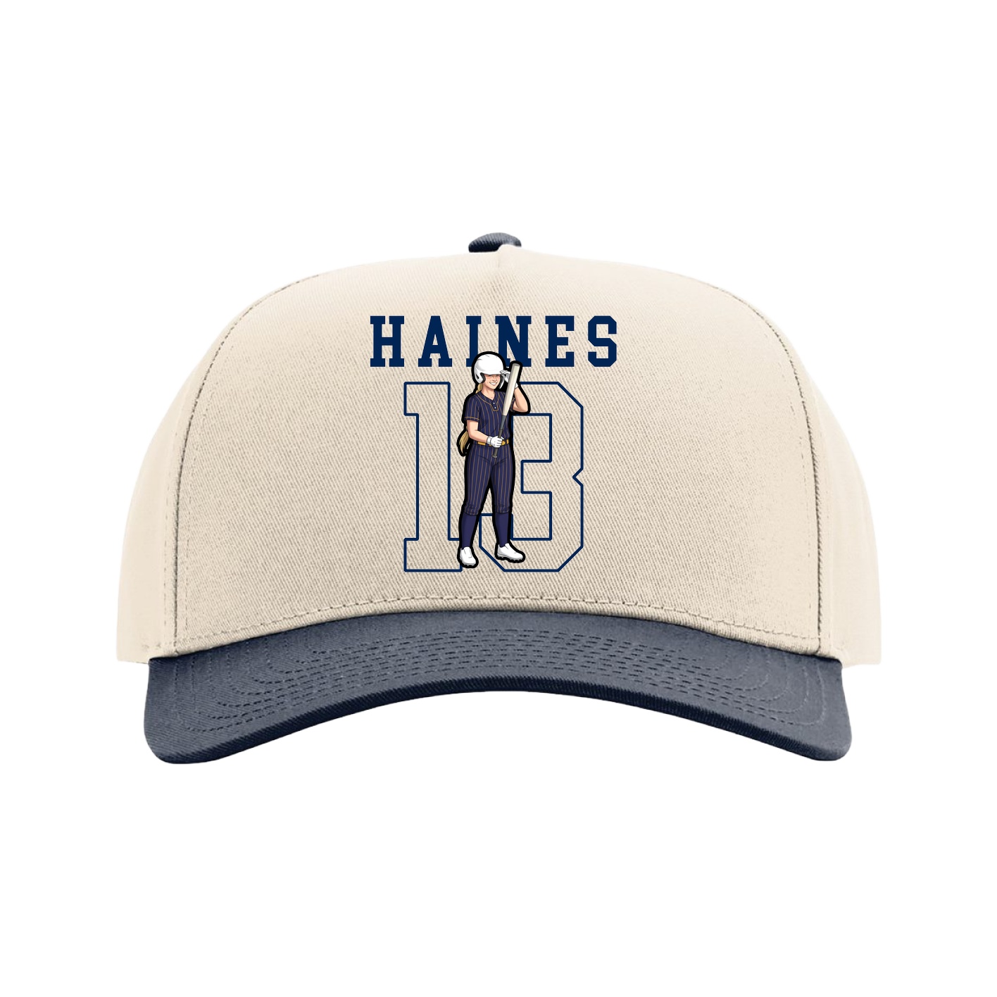 Full Fabric Five-Panel Champ Cap