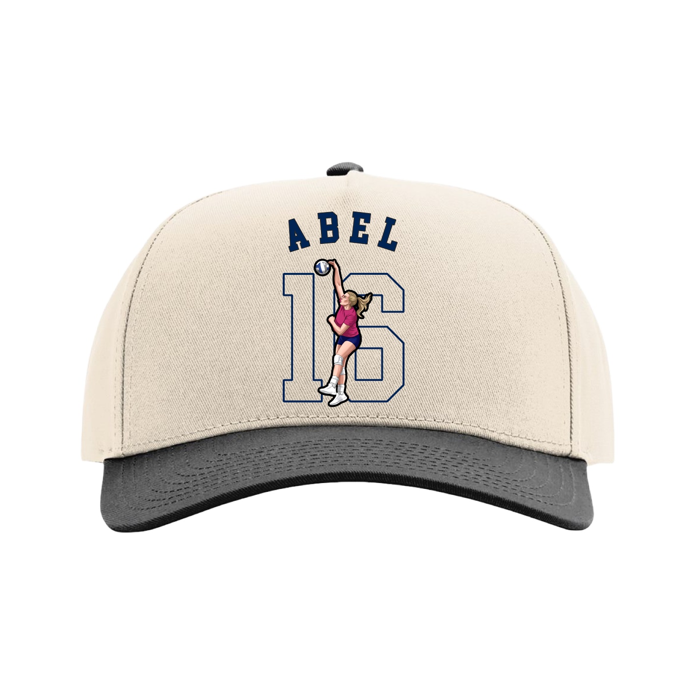 Full Fabric Five-Panel Champ Cap