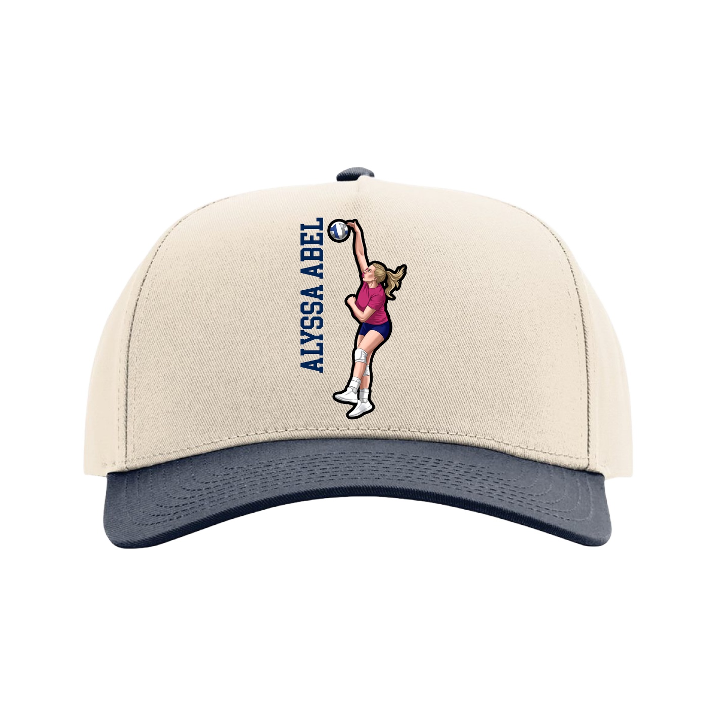 Full Fabric Five-Panel Champ Cap