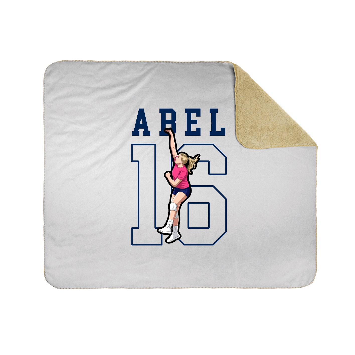 50x60 Sherpa Lined Throw Blanket
