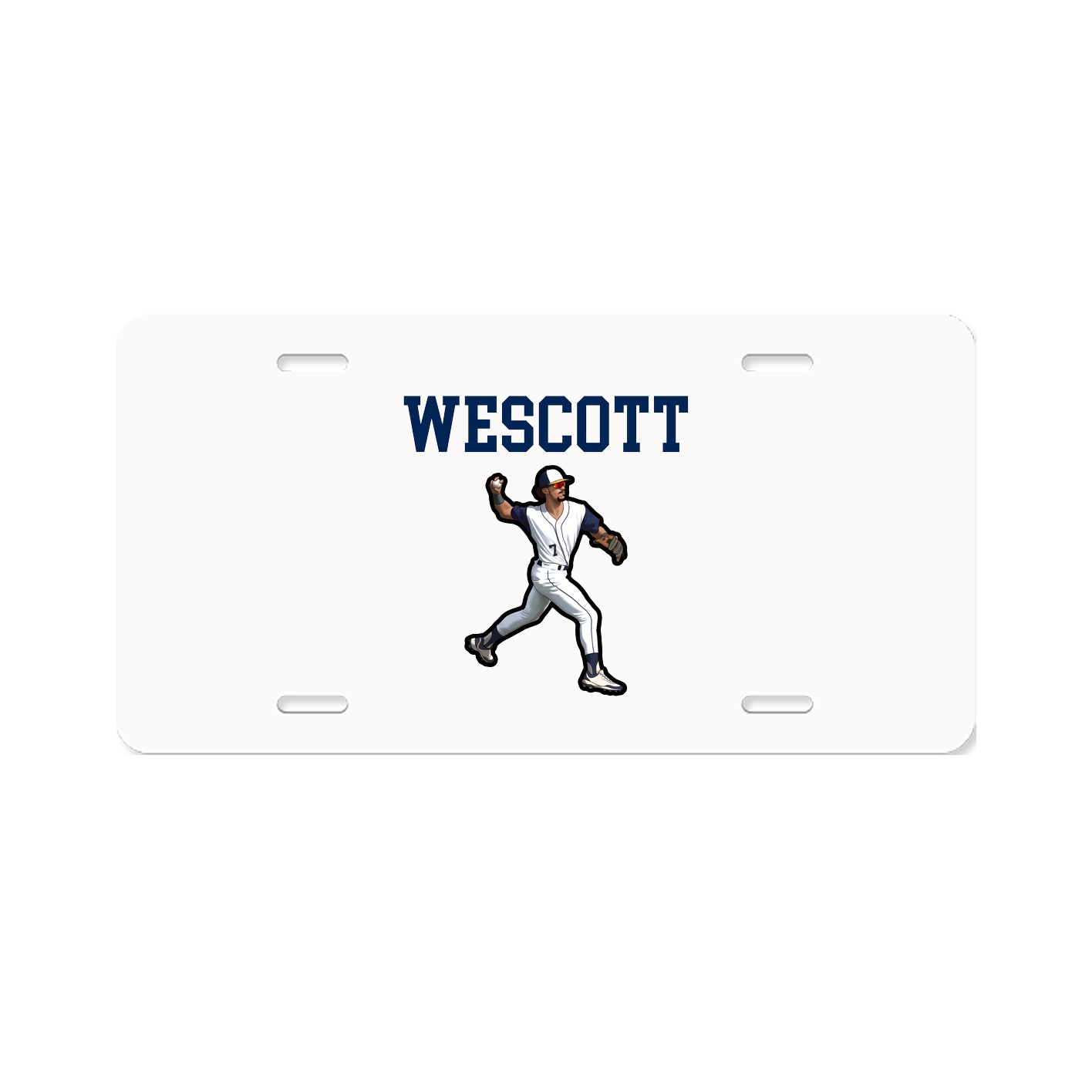 License Plate — Shirsey in Classic