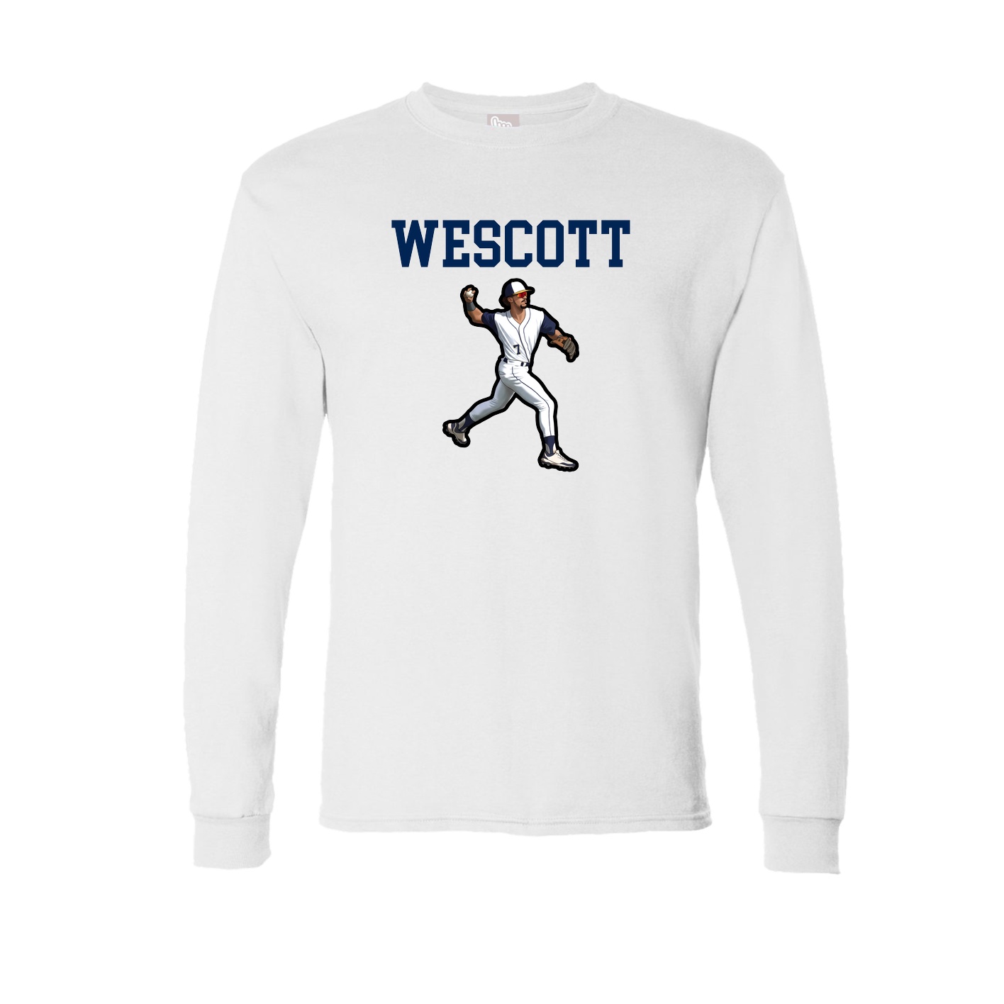 Long Sleeve Tee — Shirsey in White