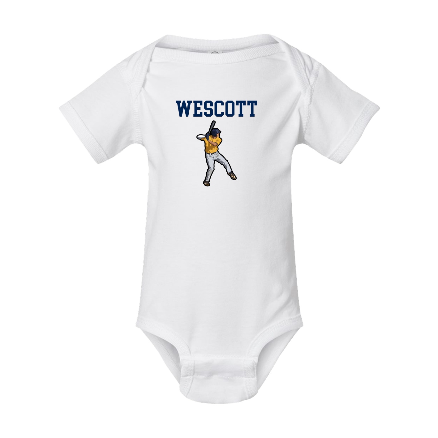 Baby Onesie — Shirsey in White