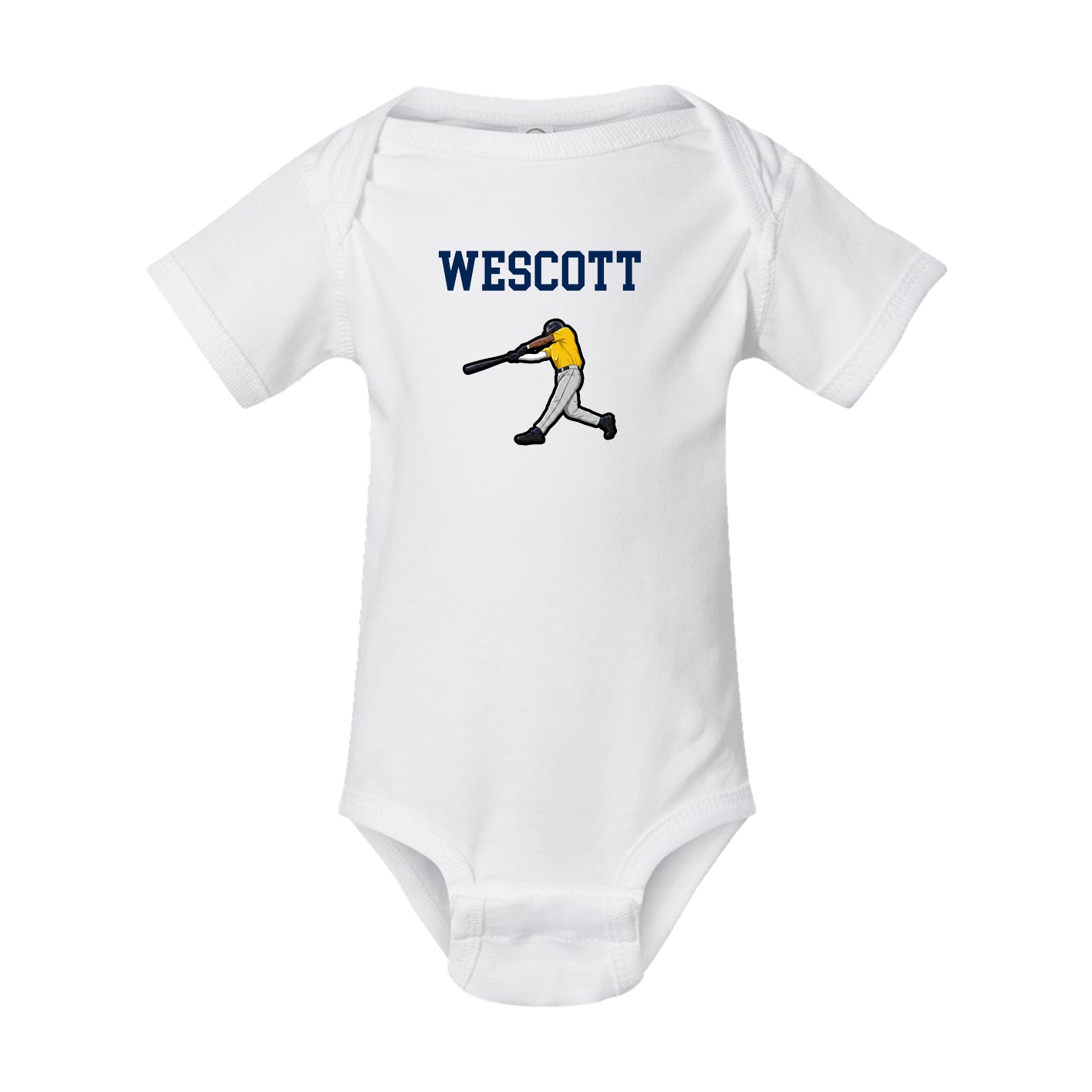 Baby Onesie — Shirsey in White